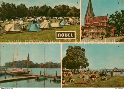 Roebel Mueritz Zeltplatz Rathaus Badeanstalt