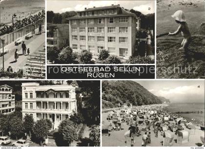 Sellin Ruegen Strandblick Erholungsheim Freundschaft Haus Sellin Strandpartie