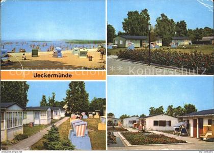 Ueckermuende Mecklenburg Vorpommern Bungalows Strand