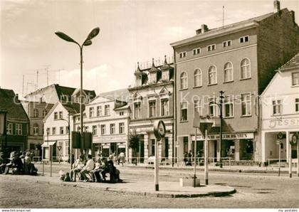 Ueckermuende Mecklenburg Vorpommern Bushalteplatz