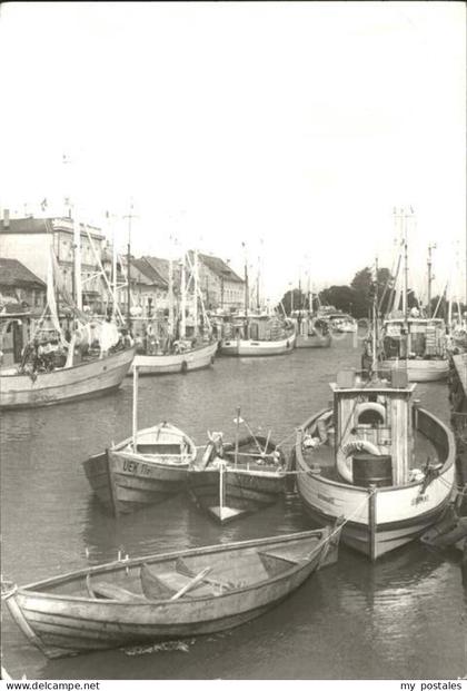 Ueckermuende Mecklenburg Vorpommern Hafen