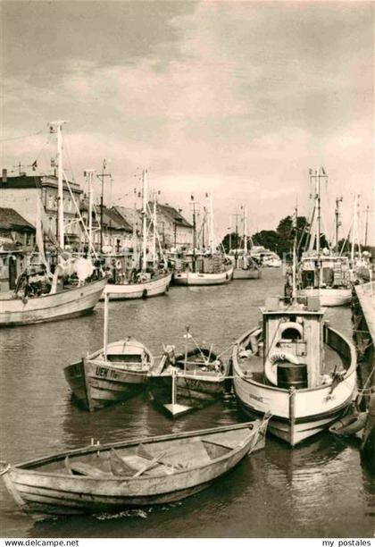 Ueckermuende Mecklenburg Vorpommern Hafen