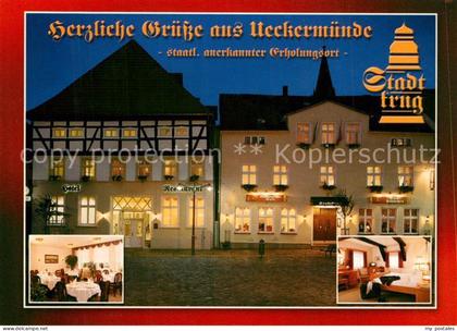 Ueckermuende Mecklenburg Vorpommern Hotel Restaurant Stadtkrug
