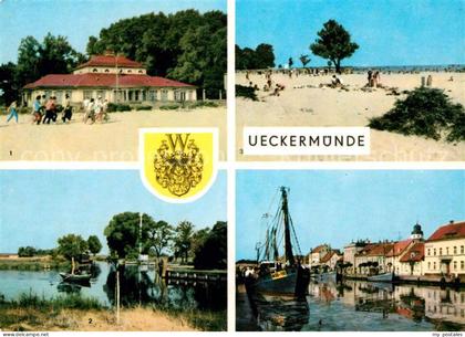 Ueckermuende Mecklenburg Vorpommern Ueckermuendung Hafen