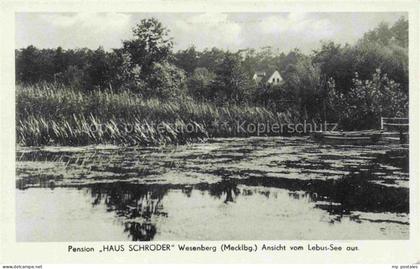Wesenberg Mecklenburg Pension Haus Schroeder am Lebus See
