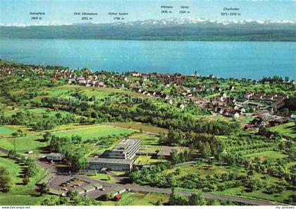 MEERSBURG Bodensee BW Parksanatorium Meersburg Fliegeraufnahme