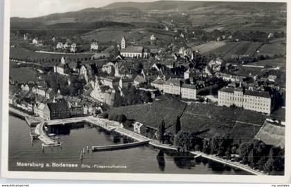 Meersburg Bodensee Meersburg Fliegeraufnahme
