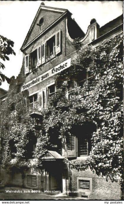 Meersburg Bodensee Meersburg Weinstube o 1957