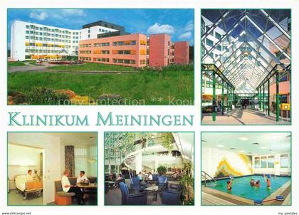 Meiningen Thueringen Klinikum Meiningen Zimmer Gastraum Hallenbad
