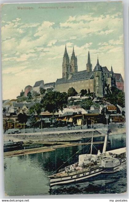 Meissen Elbe Sachsen Meissen Albrechtsburg