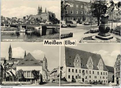 Meissen Elbe Sachsen Meissen Dom Albrechtsburg