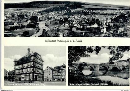 Melsungen Fulda Melsungen Buergerbruecke *