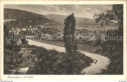 Melsungen Fulda Partie an der Fulda