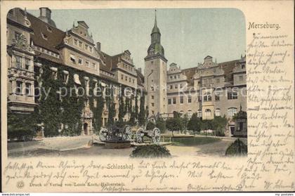 Merseburg Saale Schlosshof