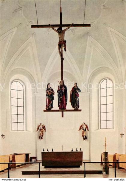 Miesbach Pfarrkirche Kreuzgruppe