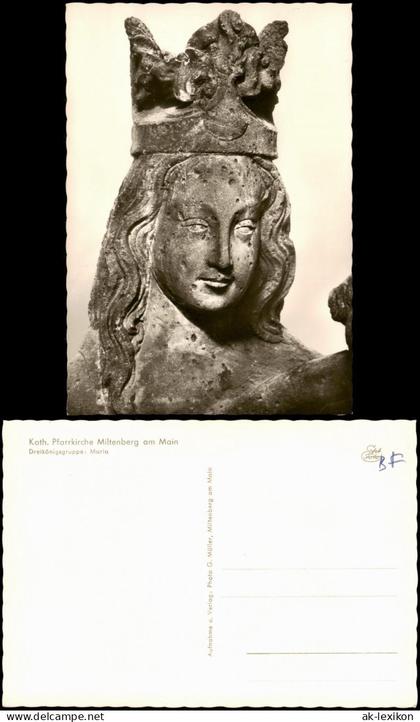Miltenberg (Main) Kath. Pfarrkirche Dreikönigsgruppe Maria 1960