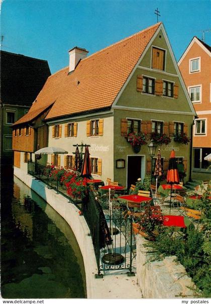 Mindelheim Weberhaus Restaurant Cafe