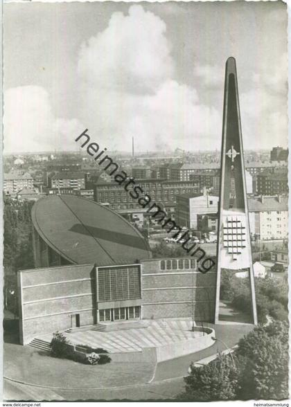 Hamburg-Hamm - Dreifaltigkeitskirche - Foto-Ansichtskarte