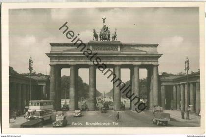 Berlin - Brandenburger Tor - Foto-Ansichtskarte