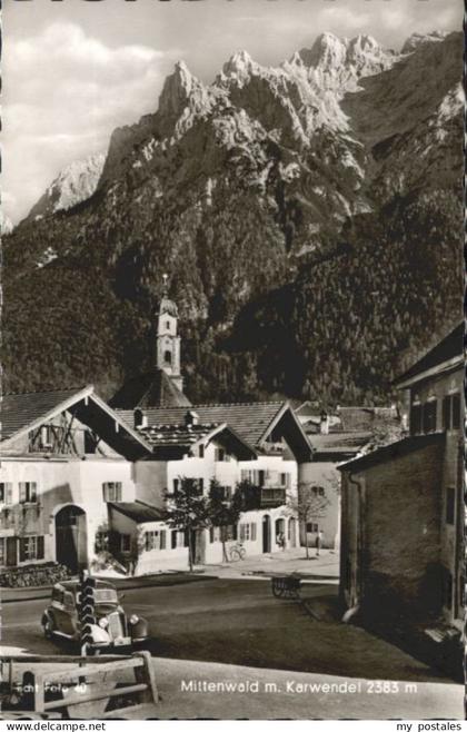 Mittenwald Bayern Mittenwald Karwendel