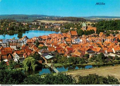 Moelln Lauenburg Fliegeraufnahme