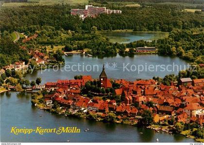 Moelln Lauenburg Fliegeraufnahme