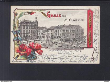 Dt. Reich Lithographie Mönchengladbach 1902(2)