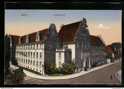 AK Mörs, auf der Strasse vor dem Amtsgericht