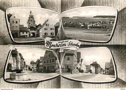ALLEMAGNE GRUSS MONHEIM SCHWABEN CARTE MULTIVUES