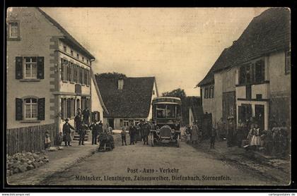 AK Mühlacker, Postauto der Linie Mühlacker-Lienzingen-Zaisersweiher-Diefenbach-Sternenfels