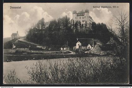 AK Mühlheim a. Donau, Blick auf Schloss Mühlheim