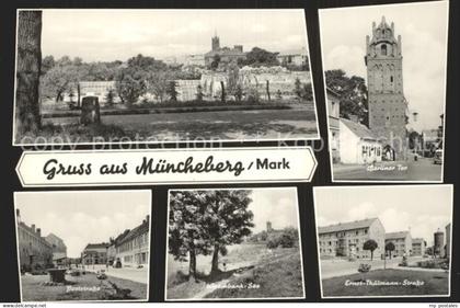 Muencheberg Berliner Tor Poststrasse
