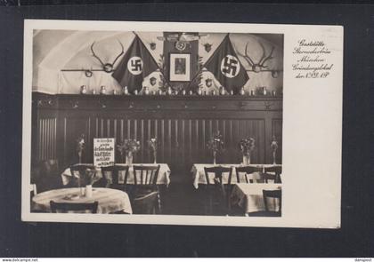 Dt. Reich AK Sterneckerbräu München NSDAP Hitler 1934 gelaufen