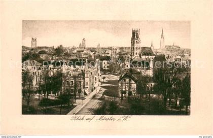 Muenster Westfalen Teilansicht