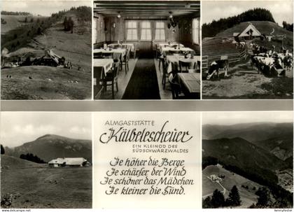 Münstertal - Almgaststätte Kälbelescheuer