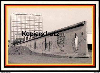 ÄLTERE POSTKARTE BERLIN BERLINER MAUER MIT AXEL SPRINGER VERLAG CHUTE DU MUR WALL Illinois state university cpa postcard