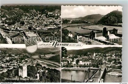 Nassau Lahn Stammburg Nassau Oranien Panoramen