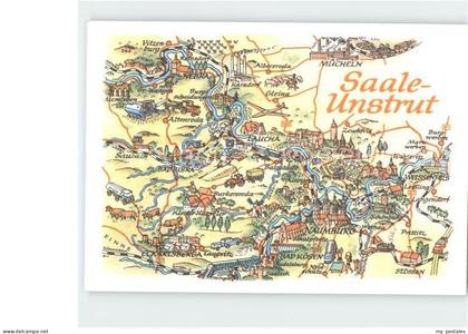 Naumburg Saale Gebietskarte Saale Unstrut