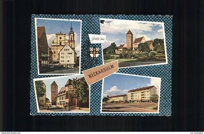 Neckarsulm Stadtpfarrkirche Zweiradmuseum Teilansichten