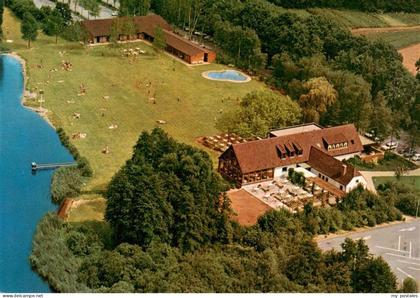 Hinsbeck Nettetal Fliegeraufnahme Hotel Restaurant Strandbad Krickenbeck