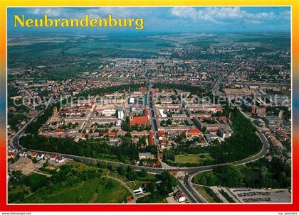 Neubrandenburg Fliegeraufnahme
