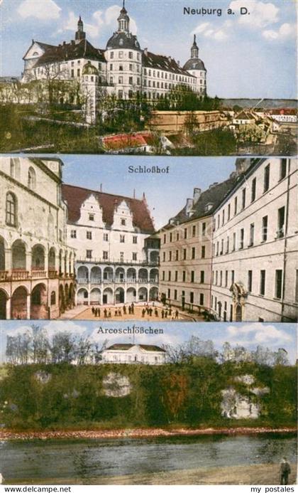 Neuburg  Donau Schloss Schlosshof Arcoschloesschen