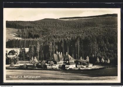 AK Neudorf i. E., Bethlehemstift am Waldrand