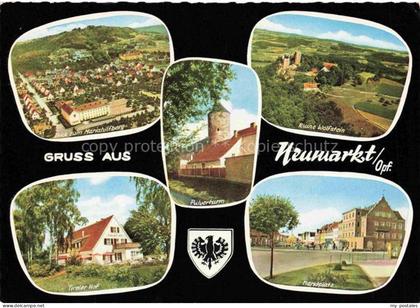 NEUMARKT  Oberpfalz Bayern Luftaufnahmen Mariahilfberg Ruine Wolfstein Pulvertur