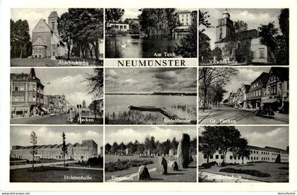 Neumünster - Mehrbildkarte