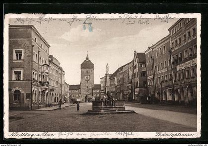 AK Neuötting a. Inn, Ludwigstrasse