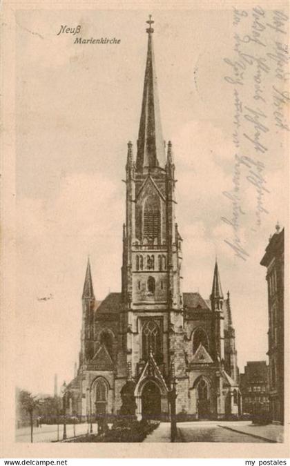 Neuss Marienkirche Feldpost