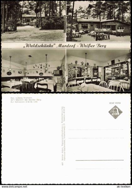 Mardorf (Steinhuder Meer)-Neustadt am Rübenberge 4 Bild Waldschänke 1964