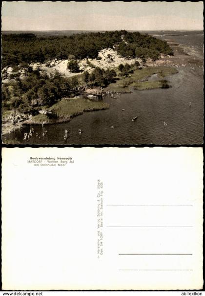 Mardorf (Steinhuder Meer)-Neustadt am Rübenberge Luftbild Luftaufnahme 1971