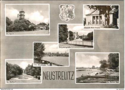 70118093 Neustrelitz Neustrelitz See Marktplatz Theater Park x 1961 Neustrelitz